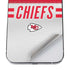 NFL Kansas City Chiefs White Striped iPhone 12 Pro Skin